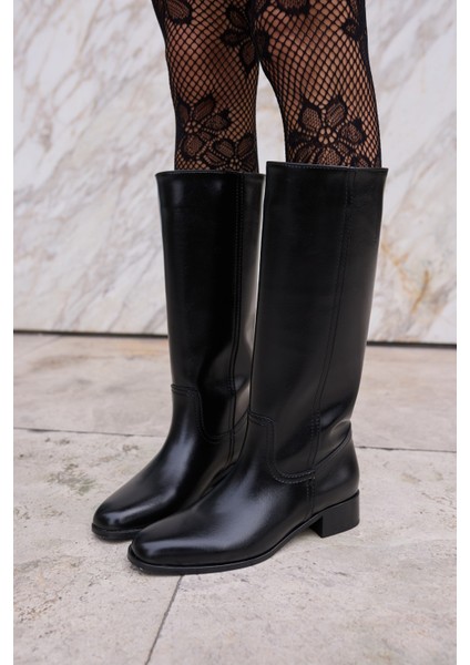 Belins Kadın Kahve Cilt Binici Çizme fırsatları