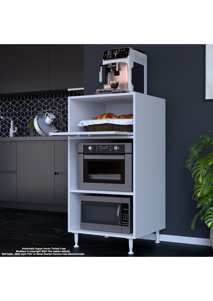 Silva 59,6 x 119,2 x 56 cm Tek Kapaklı Ankastre Fırın ve Mutfak Dolabı modelleri