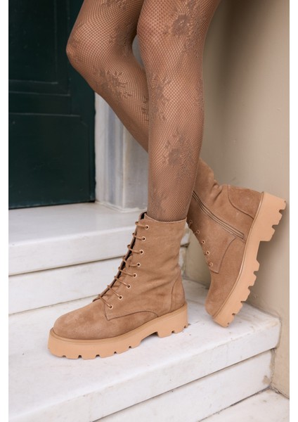 Zurih Kadın Taba Tutun Gercek Suet Eva Taban Bot