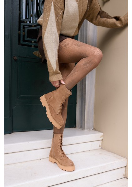 Zurih Kadın Taba Tutun Gercek Suet Eva Taban Bot