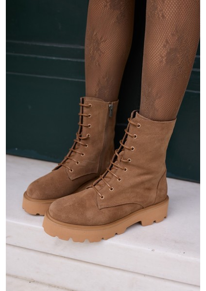 Zurih Kadın Taba Tutun Gercek Suet Eva Taban Bot