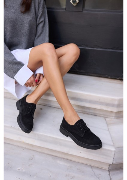 Lech Kadın Kahve Gercek Suet Loafer Bagcıklı Ayakkabi fiyatları