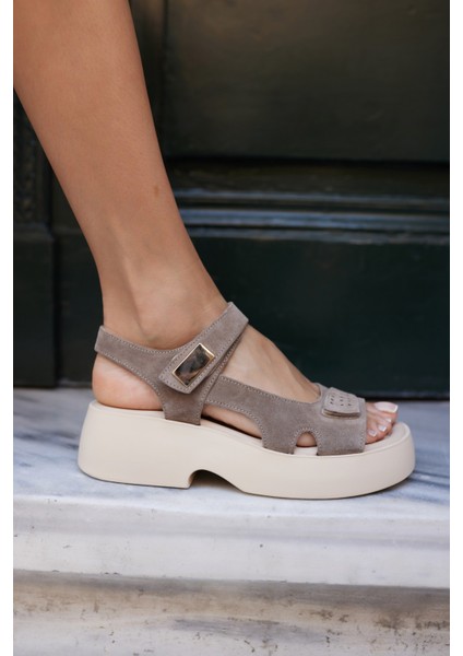 Corea Kadın Siyah Gercek Deri Sandalet modelleri