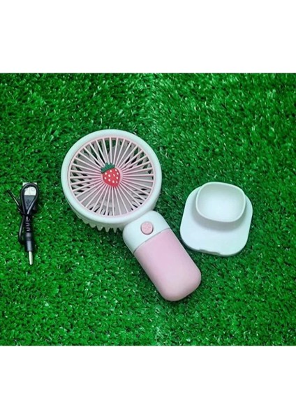 Mdb Sevimli Tasarımlı Telefon Tutuculu El Fanı modelleri