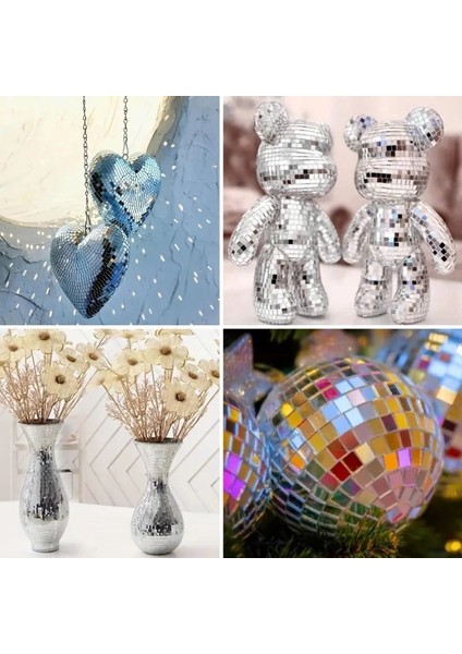 Mdb Gümüş Renk Aynalı Dekor Bandı Kendinden Yapışkanlı 1 Metre x 4 cm fiyatları