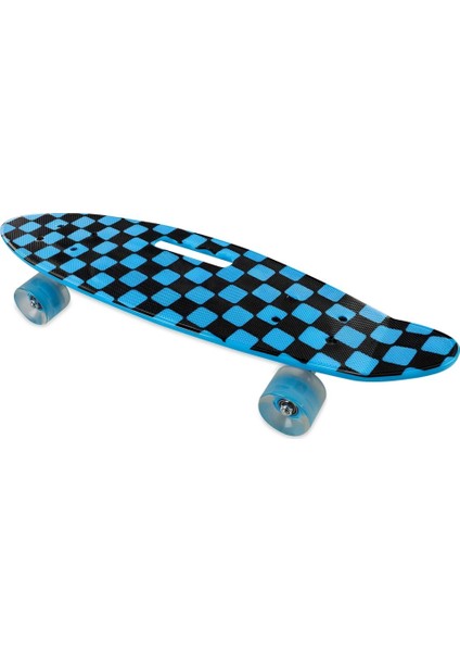 Desenli Orta Boy Işıklı Kaykay 60 cm modelleri