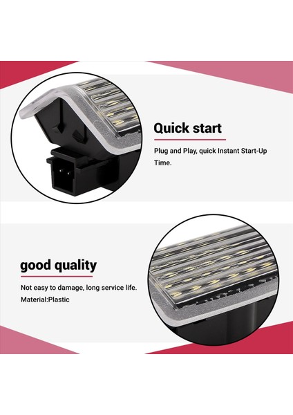 Mercedes Benz Abce ml Sınıfı Için LED Kapı Ayak Boşluğu Aydınlatma Lambası (Yurt Dışından) fırsatları