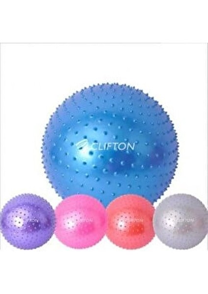 Dikenli Pilates Topu 65 cm Pembe Pompa ile Setli Kullanım İçin Tasarlandı fiyatları