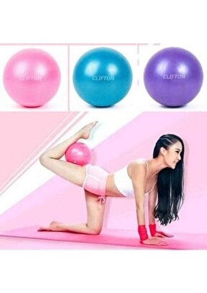 Pilates Topu 20 Cm Denge Sağlayan Egzersiz Topu ve 25 Cm Şişirme Pompası Seti modelleri
