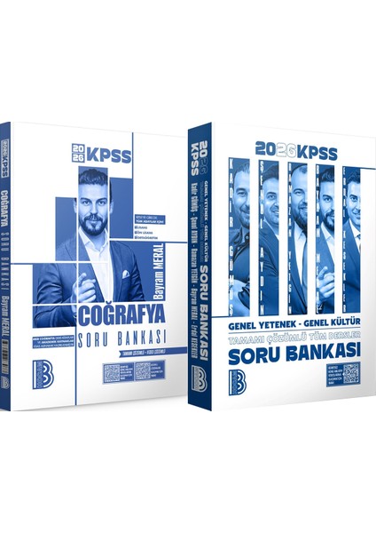 2026 Kpss Tüm Dersler Tamamı Çözümlü Soru Bankası - 2026 Kpss Coğrafya Tamamı Çözümlü Soru Bankası