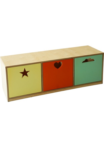 Doğal Ahşap Çok Amaçlı Oyuncak Dolabı Kitaplık Oyuncak Saklama Dolabı fiyatları