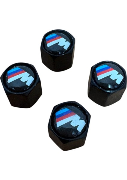 M/// Logo Bmw Metal Kaplama 4 Adet Sibop Kapak