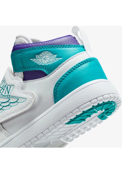 Jordan Sky 1 Çocuk Beyaz Spor Ayakkabı (Darkalıp) BQ7197-105 fırsatları