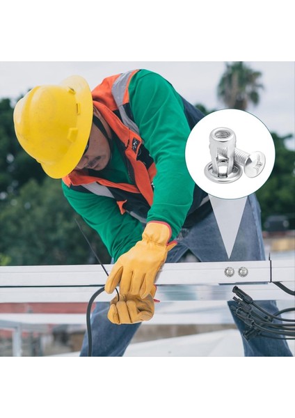 12 Pcs Içi Boş Kapı Ankraj Vidaları Set Içi Boş Metal Boşluk Sabitleme M6 Jack Somunlar Ekler Fındık Taç Çelik Boru Için Taç Somun (Yurt Dışından) fırsatları