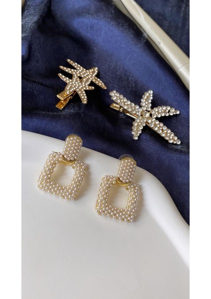 Zarafetin Işıltısı: Inci Detaylı Çelik Küpe fiyatları