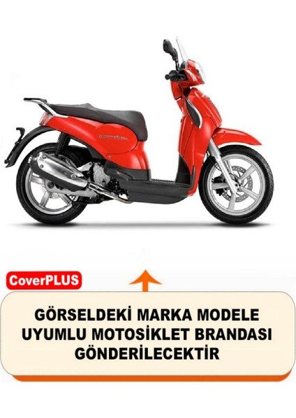 Aprilia Scarabeo 200 Arka Çanta Uyumlu (Gri) Motorsiket Brandası Motor Örtüsü Çadır Su Geçirmez Motosiklet Kılıfı Motor Brandası fiyatları