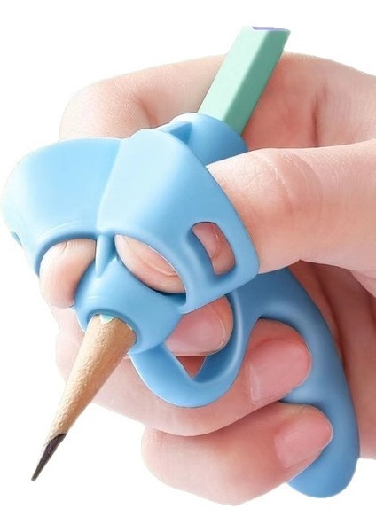 İlkokul öğrencileri için 5 adet beş parmaklı kalem tutucu (Yurt Dışından)