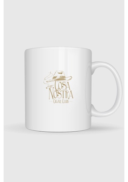 Cosa Nostra Cigar Club - Italia Tasarımlı Kupa Bardak