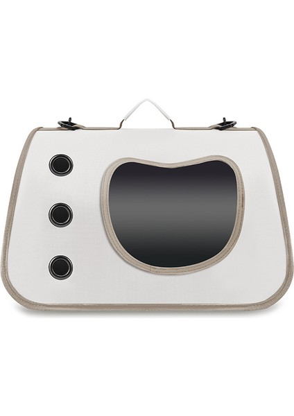 Dışarı çıkan evcil hayvanlar için büyük kapasiteli tek omuzlu taşıma çantası (Yurt Dışından)