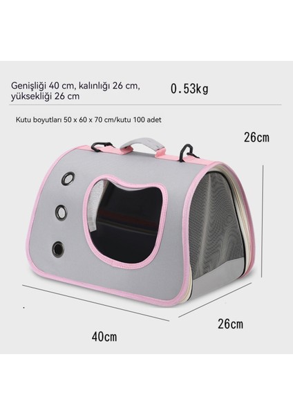 Dışarı çıkan evcil hayvanlar için büyük kapasiteli tek omuzlu taşıma çantası (Yurt Dışından) fiyatları