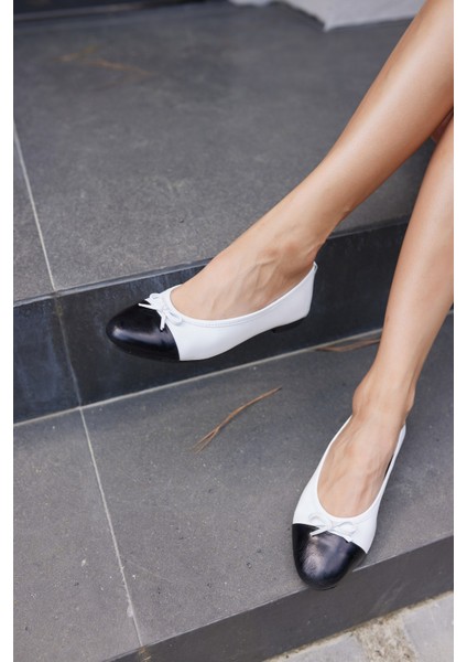 Silvas Kadın Siyah Gercek Deri Pisi Babet modelleri