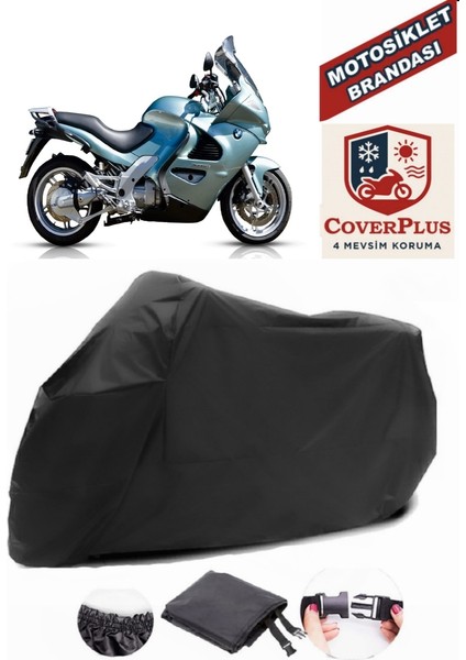 Bmw K 1200 Gt Siyah Motorsiket Brandası Motor Örtüsü Çadır Su Geçirmez Motosiklet Kılıfı Motor Brandası