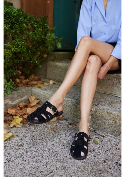 Careas Kadın Kahve Gercek Suet Terlik fiyatları