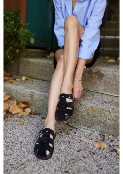 Careas Kadın Kahve Gercek Suet Terlik fırsatları