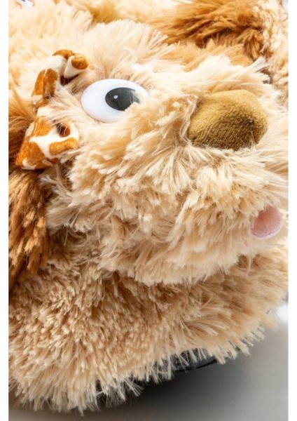 Malti Kadın,Garson Boy Hayvanlı Panduf Bej 33/38