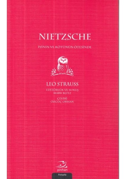 Nietzsche-Iyinin ve Kötünün Ötesinde