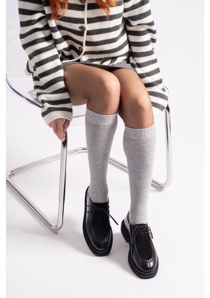 Ginny Siyah Deri Kadın Loafer fiyatları