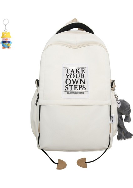 Çift Öğrenci Okul Çantası Açık Büyük Kapasiteli Sırt Çantası Rahat Spor Bilgisayar Çantası Çok Katmanlı Sırt Çantası (Yurt Dışından)