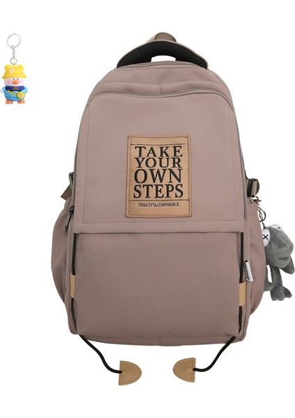 Çift Öğrenci Okul Çantası Açık Büyük Kapasiteli Sırt Çantası Rahat Spor Bilgisayar Çantası Çok Katmanlı Sırt Çantası (Yurt Dışından)