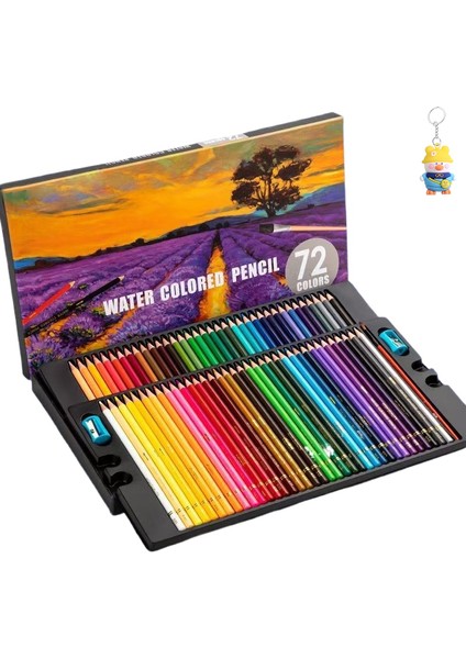 Kalem 72 Renkli Fırça El Çizimi Eskiz Resim Suda Çözünür Renkli Kalem (Yurt Dışından)