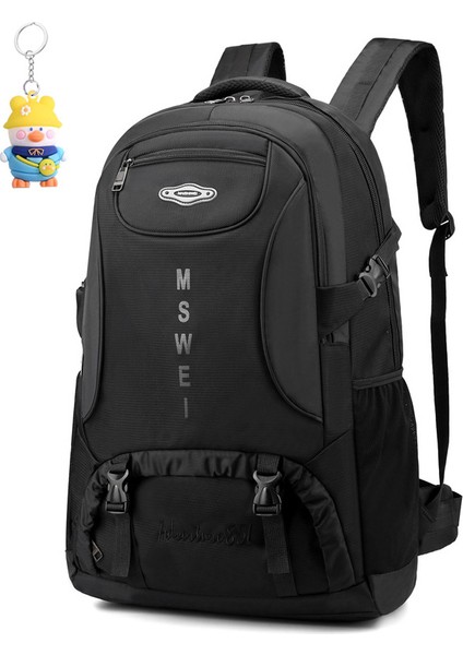 Büyük Kapasiteli Sırt Çantası Erkek Açık Seyahat Çantası Ekstra Büyük Bagaj Çantası Gündelik Okul Çantası Iş (Yurt Dışından)
