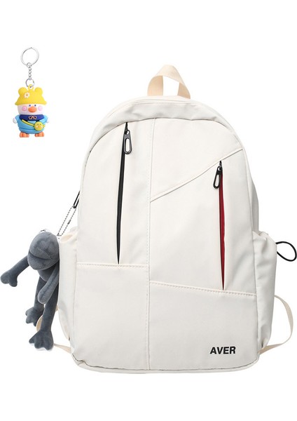 Sırt Çantası Erkek Moda Basit Rahat Sırt Çantası Ortaokul Lise Üniversite Öğrencileri Okul (Yurt Dışından)