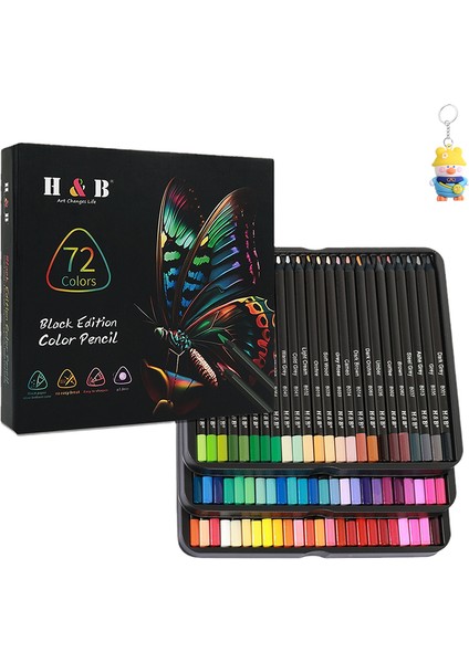 Renkli Kalem 72 Renk 120 Renk Kurşun Seti Güzel Sanat Fırçası (Yurt Dışından)