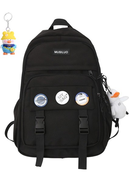 Sırt Çantası Lise Öğrencisi Okul Çantası Kadın Ortaokul Öğrencisi Moda Sırt (Yurt Dışından)