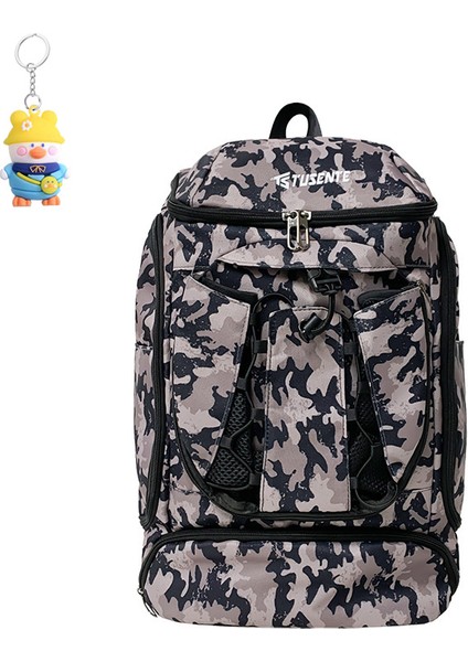 Sırt Çantası Eğlence Seyahat Büyük Kapasiteli Basketbol Çantası Erkek (Yurt Dışından)