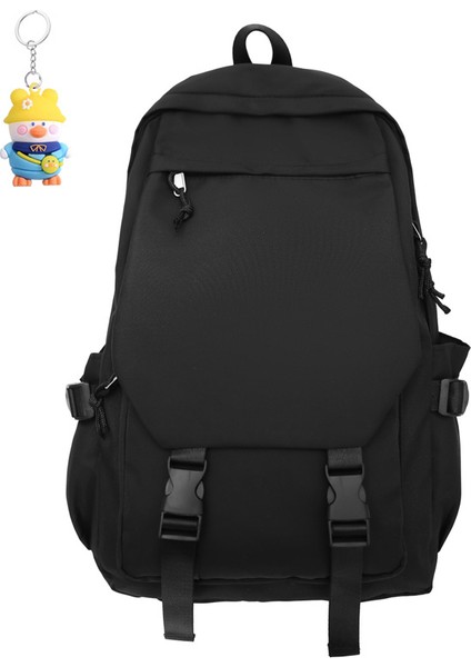 Okul Çantası Lise Büyük Kapasiteli Çok Yönlü Sırt Çantası Üniversite Öğrencisi Moda Çift Sırt (Yurt Dışından)