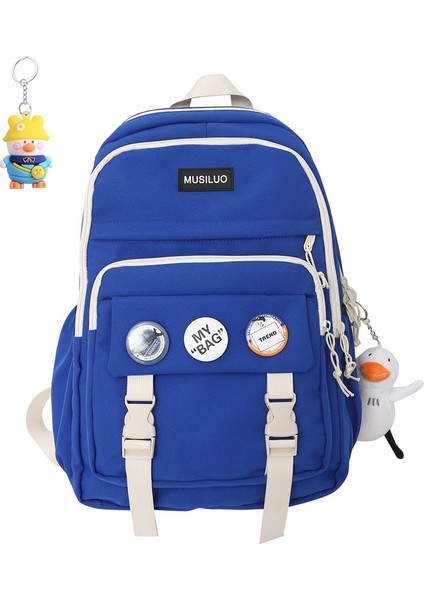 Sırt Çantası Lise Öğrencisi Okul Çantası Kadın Ortaokul Öğrencisi Moda Sırt (Yurt Dışından)