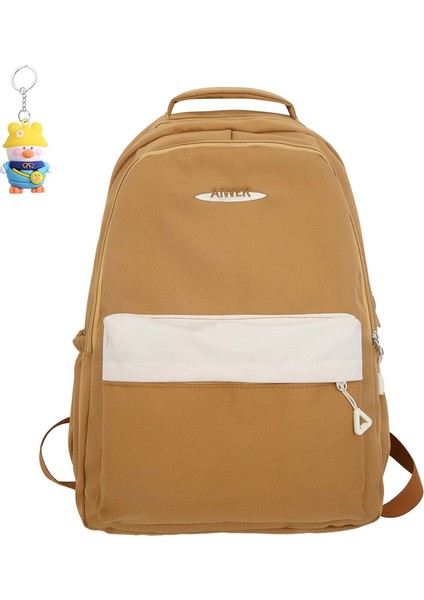 Erkekler ve Kadınlar Için Büyük Kapasiteli Sırt Çantası, Ortaokul ve Lise Öğrenci Okul Çantası, Sevimli (Yurt Dışından)