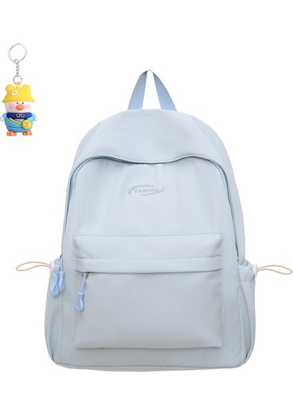 Okul Çantası Büyük Kapasiteli Basit Sırt Çantası Moda Çok Yönlü Açık Seyahat (Yurt Dışından)