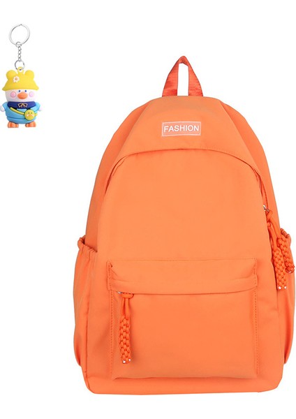 Rahat Büyük Kapasiteli Sırt Çantası Moda Kız Basit Üniversite Öğrencisi Okul Çantası Bilgisayar Sırt (Yurt Dışından)