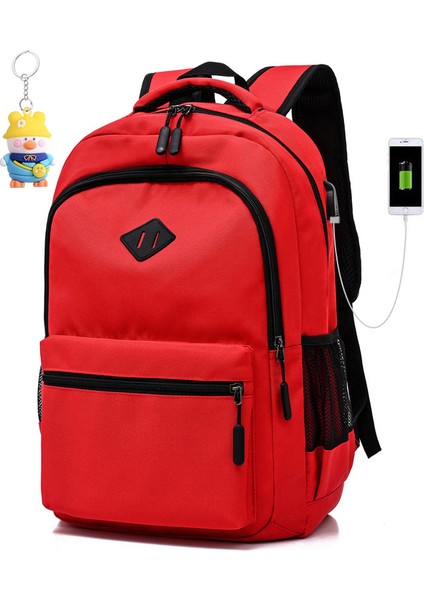 Sırt Çantası Erkek Ortaokul Öğrencileri Lise Öğrencileri Okul Çantası Seyahat Çantası (Yurt Dışından)