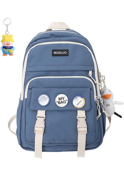 Sırt Çantası Lise Öğrencisi Okul Çantası Kadın Ortaokul Öğrencisi Moda Sırt (Yurt Dışından)