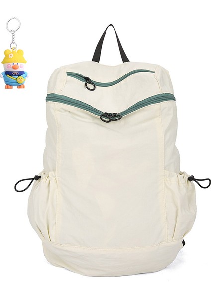 Büyük Kapasiteli Sırt Çantası Lise Üniversite Öğrencileri Okul Çantası Açık Hava Sporları Plili Sırt Çantası Kısa Mesafe Seyahat (Yurt Dışından)