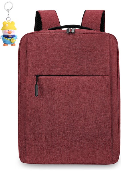 Iş Seyahati Basit Sırt Çantası, Nötr ve Çok Yönlü Işe Gidip Gelme Dizüstü Bilgisayar Çantası, Çok Katmanlı Depolama Öğrenci Okul Çantası (Yurt Dışından)