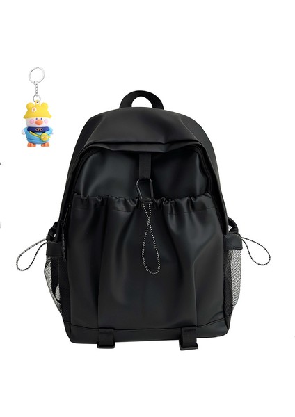 Gündelik Basit Sırt Çantası Kadın Gündelik Ipli Okul Çantası Bilgisayar Sırt Çantası (Yurt Dışından)