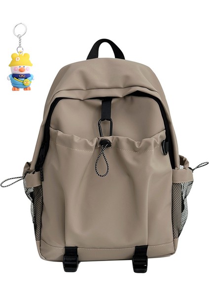 Gündelik Basit Sırt Çantası Kadın Gündelik Ipli Okul Çantası Bilgisayar Sırt Çantası (Yurt Dışından)